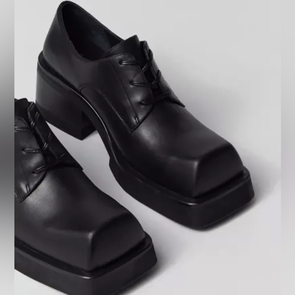 Jeffrey Campbell Intellect Heeled Oxford Shoe